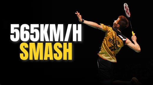 Fastest badminton smashes ever recorded (565 kmh is insane)