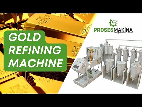 Gold Refining Machine Operation