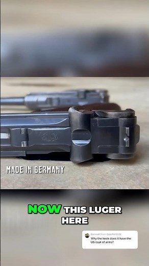 🦅 Why is it Called an American Eagle Luger? 🇩🇪 🇺🇸