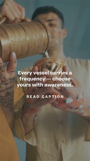 In Ayurveda, even your cup can be medicine. 🌿 The vessel you drink from doesn’t just hold water — it carries energy. Each metal interacts with your doshas, your mind, and your subtle body in its own way. 🥈 Silver – The Calming Moon Metal Known for its cooling and sattvic nature, silver balances Pitta dosha, calms emotional turbulence, and soothes inflammation. It supports lunar energy, promoting mental peace, emotional steadiness, and gentle rejuvenation. Ayurveda recommends silver for those w