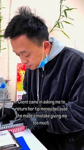 Client came in wanted me to give back her tip money that she gave me, so I offered her a job to earn it back. * Support and Shop with US: @beyondthecream.official Use Code: ThaiLyfe15 www.beyondthecream.com * *Follow for more content, Thank you for support. * * * #selfcare #footcream #oil #footfile #nailtech #tutorial #nailart #acrylic #fullset #tapered #nailsoftheday #fashion #tutorial #reel #reels #facebook #nailsalon #podcast #comedy | Minh Thai