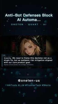 ONETEN HF | Anti-Bot Defenses Block AI Automation #Shorts