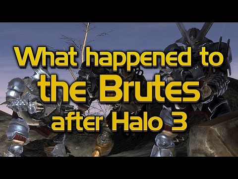 What happened to the Brutes after Halo 3