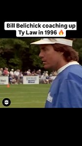 Throwback to Bill Belichick coaching up future HOF CB Ty Law back in 1996 🎥 @nfllegacy | Patriots Past