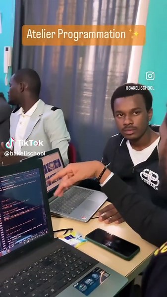 Nos Ateliers 100% pratique ✨🇸🇳✨ #bakelischool #bakeli #programmtion #dveloppementweb #developpementmobile #learntocode #pourtoi