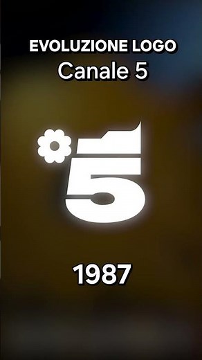 Evoluzione Logo Canale 5 (1980-2024)