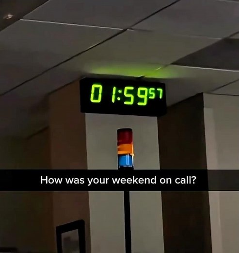 The life of a healthcare worker #daylightsavings #dr #hospital #funny #nurse