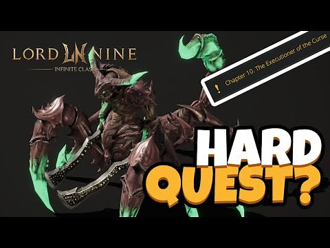 LORDNINE: Infinite Class | Act 4 Chapter 10 Main Quest Clear | Bow POV