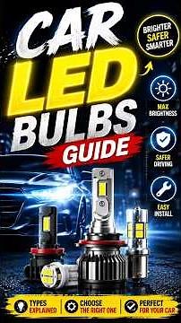 Car Headlight LED Guide for Beginners 💡 #automobile #indiancars #ledlights