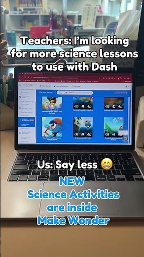 New NGSS Science Lessons to Use with Dash robot inside Make Wonder