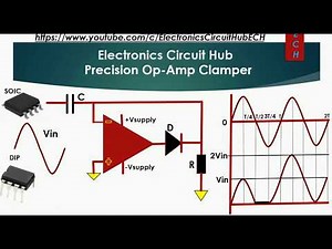 Precision Op-Amp Voltage Clamper Circuit Realization || Op-Amp Active Clamper Basics