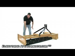 Land Leveler - Tractor 3 pt. Hitch