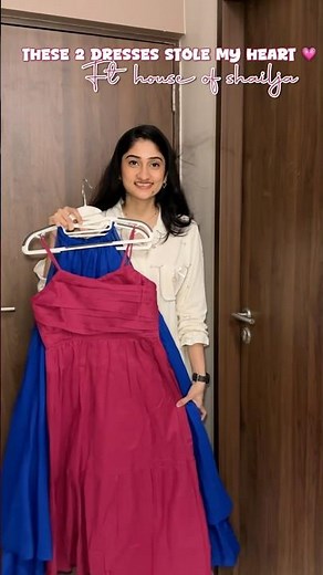 Cotton Solid Maxi Dresses Try-On | House of Shailja | Prewedding & Photoshoot Outfit Ideas