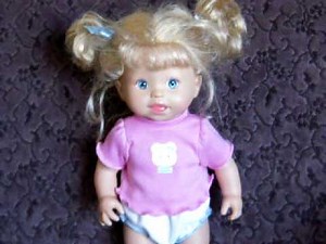 FISHER PRICE LITTLE MOMMY "GOTTA GO POTTY" DOLL