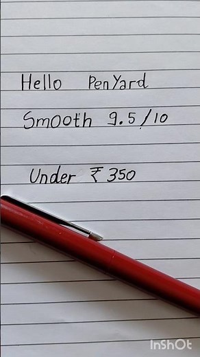 Parker Vector Standard Fountain Pen Review