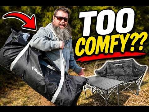 Is This Even Camping Anymore?? (KingCamp Setup)