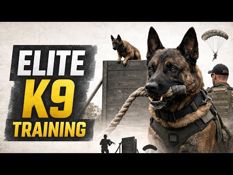 K9 training camp | Elite training Intense and Cute moments 🥹