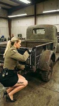 She Restored This ABANDONED 1946 Dodge Power Wagon From RUST To BEAST! 😱