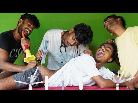 IM injection Intramuscular injection Lagaya doctor KAJAL ne | injection prank funny video