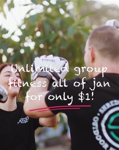 KICKSTART 2026 WITH OUR $1 JANUARY OFFER 🎉 Unlimited group fitness all of Jan for only $1 - including access to all strength & conditioning, boxing, and yoga sessions. Our 6 week challenge commences Feb 16, so set yourself up for the new year and enquire today! Sunshine, fresh air, and good humans. Click to secure a free pass today! ☀️💪🏽💕🌿🙏🏽 | Shredd Glebe