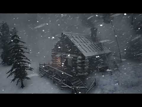 BRUTAL ARCTIC BLIZZARD with EXTREME COLD and Howling Wind | Deep Sleep & Winter Ambience 2025