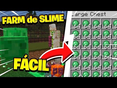 FARM DE SLIME FÁCIL - Minecraft 1.20