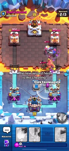 Discover the New Wizard Hero in Clash Royale