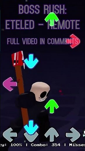 Boss Rush: Remote | Friday Night Bloxxin' Edits #shorts