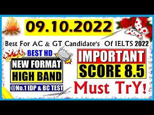 IELTS LISTENING PRACTICE TEST 2022 WITH ANSWERS | 09.10.2022