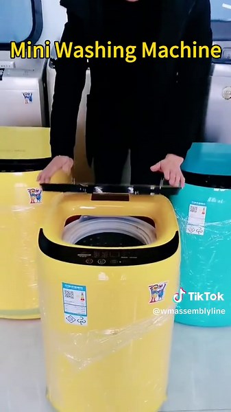 Mini Washing Machine Production Process Explained