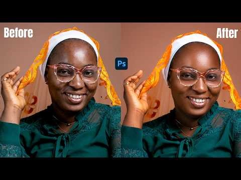 How to Edit & Retouch Photos Using Frequency Separation in Photoshop | Smooth Skin Tutorial