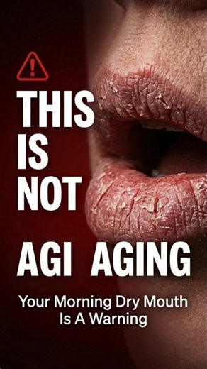 That Dry Mouth Every Morning? It's NOT Aging — It's A Warning