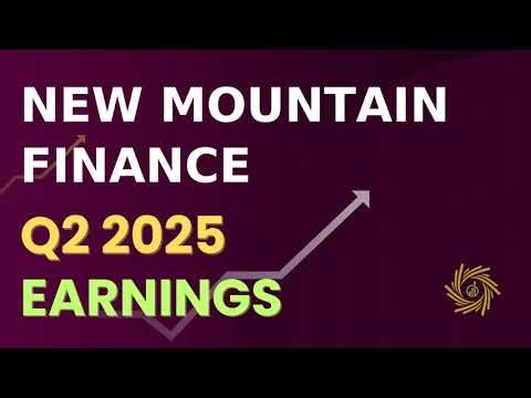 New Mountain Finance NMFC Q2 2025 Earnings Call