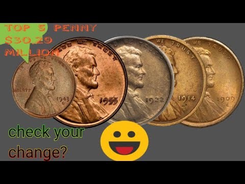 Top 5 Ultra Rare & Most Valuable Wheat Pennies Worth $30.29 Million | Rarest Penny Coins Ever Found!