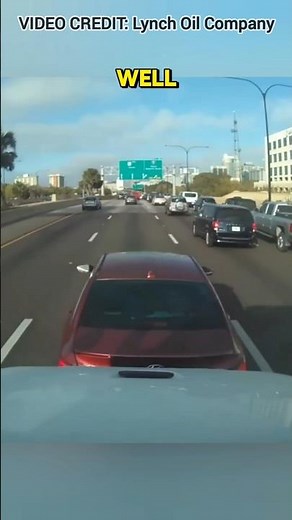 Instant Karma For BRAKE CHECKING a Semi Truck