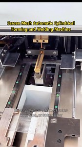 7.5K views · 13 reactions | Screen Mesh Automatic Cylindrical Forming and welding machine. #spotweldingmachine #welding #automaticwelding #sieveweldingmachine #sieve #wiremesh #Screenweldingmachine #roundforming #MeshSieve | Welding Machine | Facebook