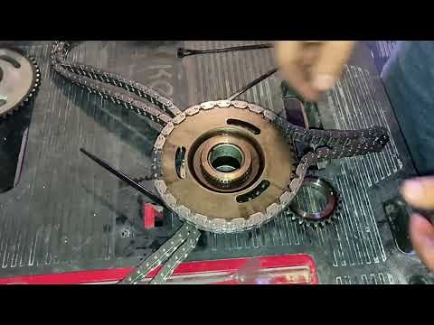 How to install timing chain set Dodge, Jeep and Chrysler 3.7L