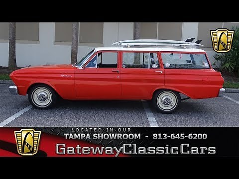 1097-TPA 1964 Ford Falcon Wagon I6 200 CID 3 Speed Manual