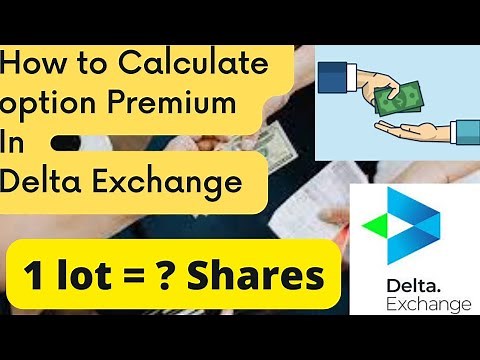 how option premium calculation is done by delta exchange platform #deltaexchange