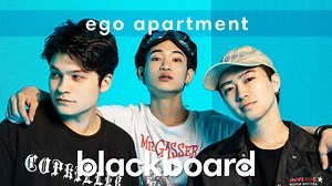 ego apartmentが「blackboard」に初登場 1stアルバムより「huu」をパフォーマンス