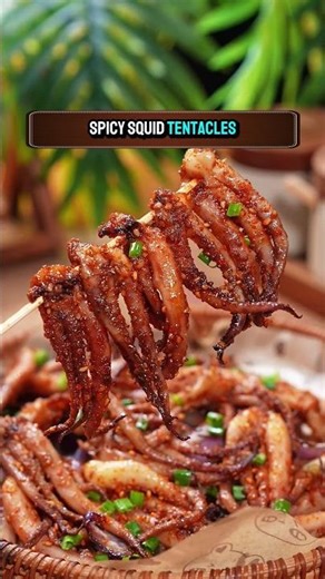 If you have an air fryer, you can easily make squid tentacles at home
