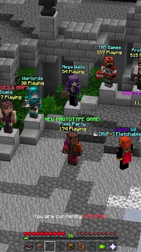 Exploring Minecraft Hypixel Minigames