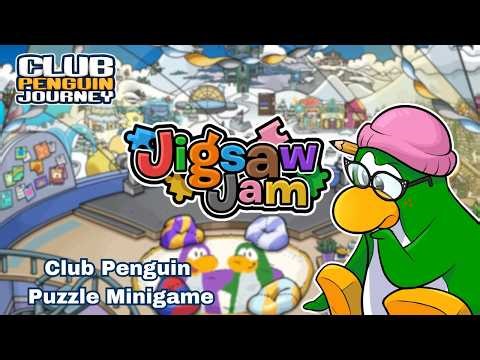 Relax and do some Club Penguin puzzles with me | Club Penguin Journey's new Jigsaw Jam Minigame
