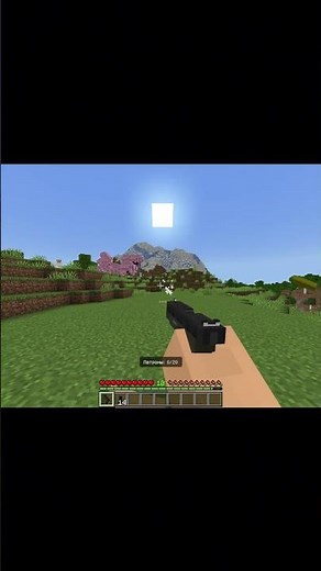 GLOCK18 - THE FIRST FIREARM IN THE GAME [MCPE/MCBE] #minecraft #майнкрафт #майнкрафт #gaming