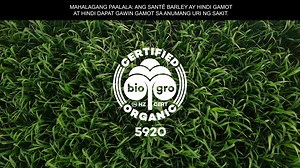 This is the Santé Barley you've come to trust through the years, just like how Kuya Kim has been with us for over 12 years already! The dominantly vibrant green box captures the essence of its very own BioGro certified-organic young Santé Barley grass...as green as its source, Canterbury, New Zealand. It is truly New Zealand in a box! Made with Care. Ethically sourced & Traceable (New Zealand). Gluten-free. Certified organic by BioGro NZ. Young barley grass (harvested at the tips where it's most