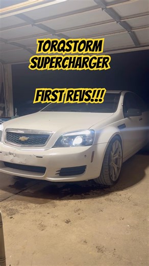 Torqstorm Caprice first revs no tune #automobile #cartok #chevy #cammed #fyp #ppv #fast #mechanic