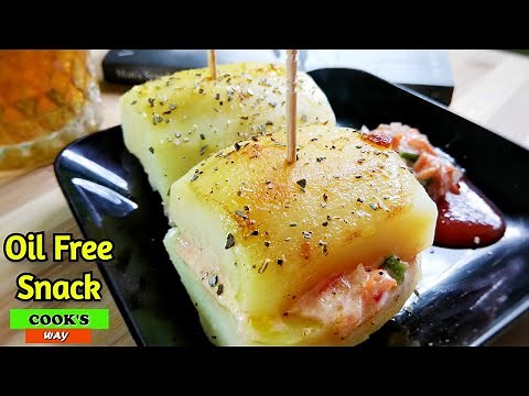 10 Min Easy Evening Snacks Without Oil Recipe | Healthy Snacks