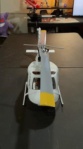 Sights & Sounds of an RC UH-1 Huey Helicopter