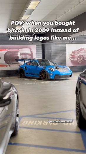 Who played with lego instead of buying Bitcoin too?🤣.#911gt3rs #gt3rs #painttosample | Porsche from Samuel