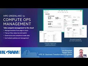 GreenLake: Compute Ops Management